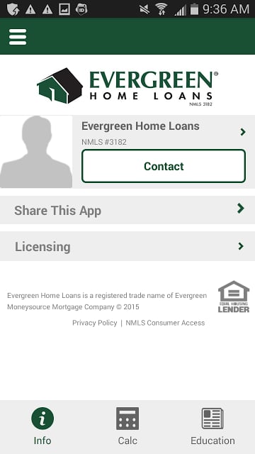 Evergreen Home Loan Calculator截图5