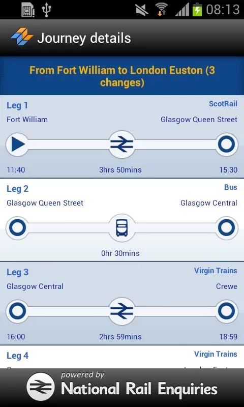 myTrains UK Live Train Times截图4