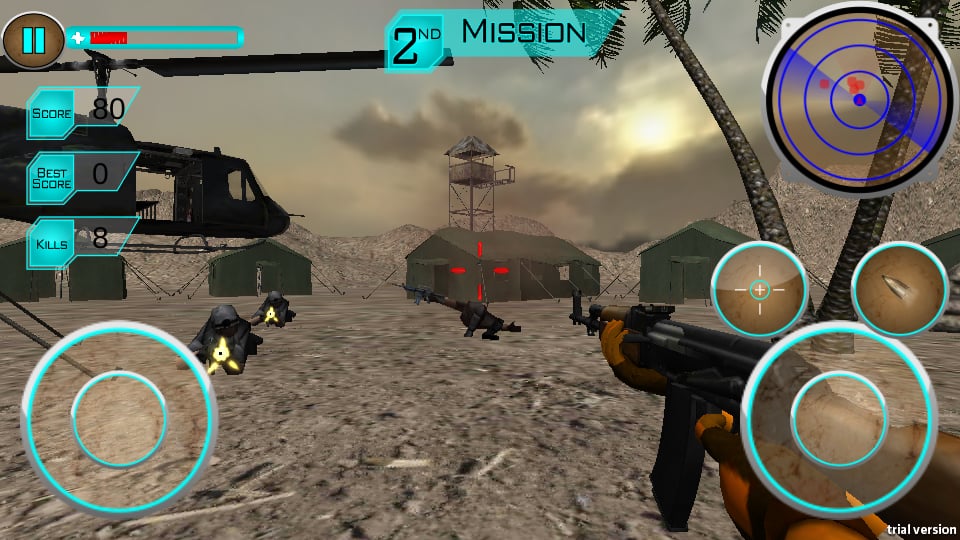 Commando War Action 3D截图6