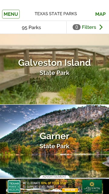 TX State Parks Official Guide截图9