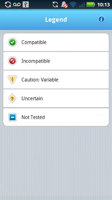 Micromedex IV Compatibility截图3