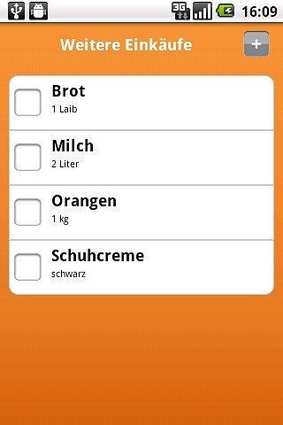 Einkaufsliste截图2
