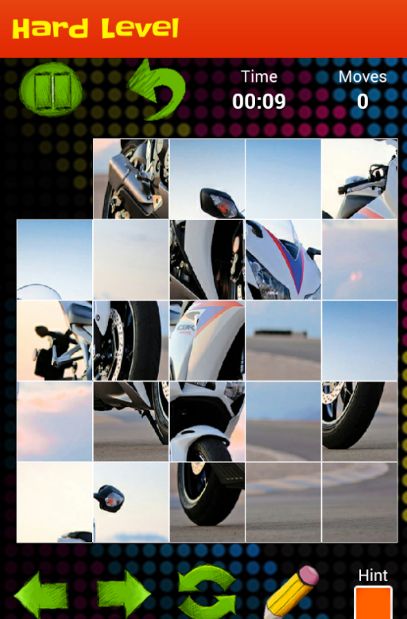 Bikes Slide Puzzle Game截图1