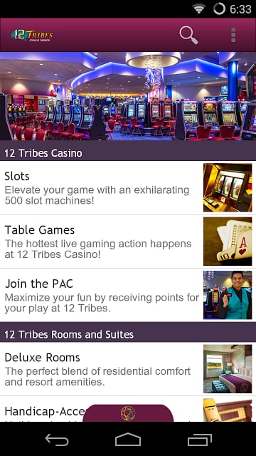 12 Tribes Colville Casinos截图4