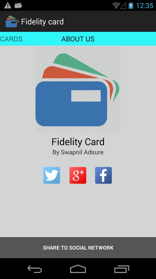 Fidelity Card截图4