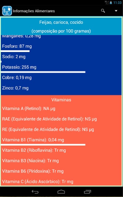 Guia Nutricional Up Free截图2