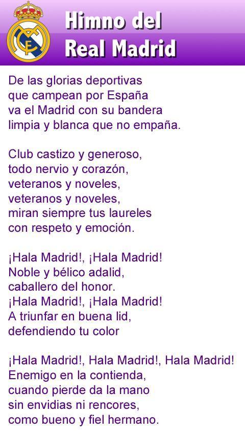 Himno del Real Madrid截图2