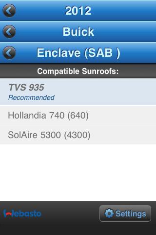 Webasto Sunroof Guide截图2