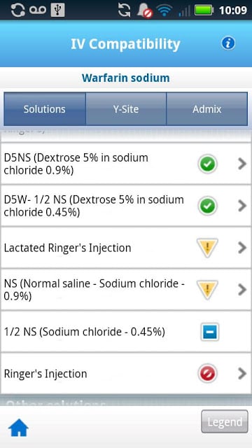 Micromedex IV Compatibility截图4