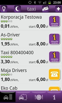 Taxity - taxi &amp; food online截图