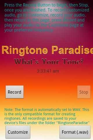 Make Your Own Ringtone by RPD Lite截图1