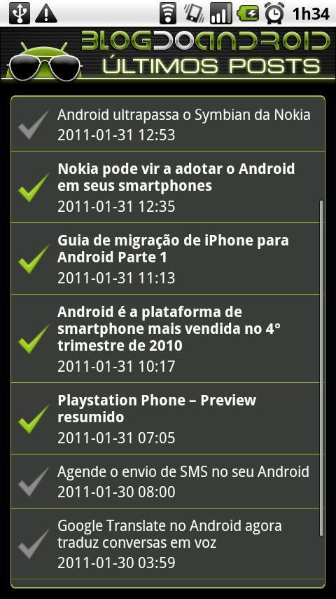 Blog do Android截图1