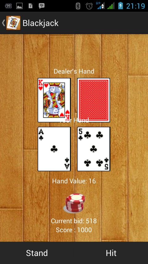 Black Jack Addict截图2