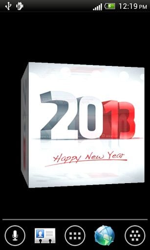 2013 Cube 3D Live Wallpaper截图2