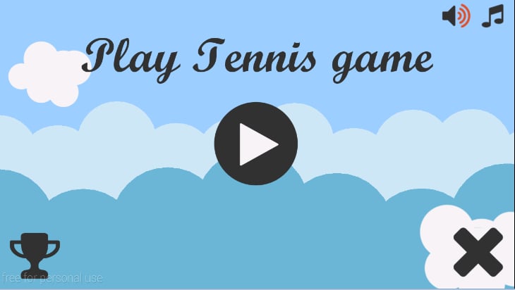 Play Tennis Game截图4