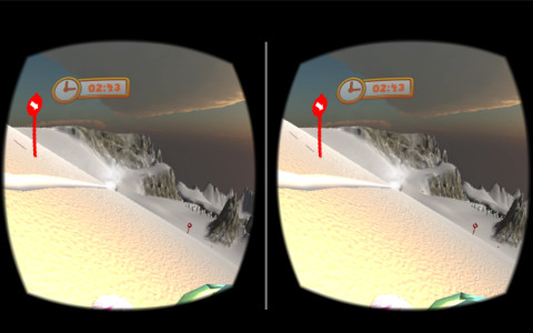 疯狂滑雪场 VR截图1