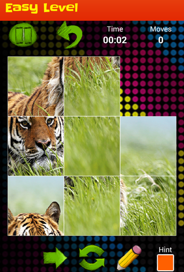 Tiger Slide Puzzle Game截图7