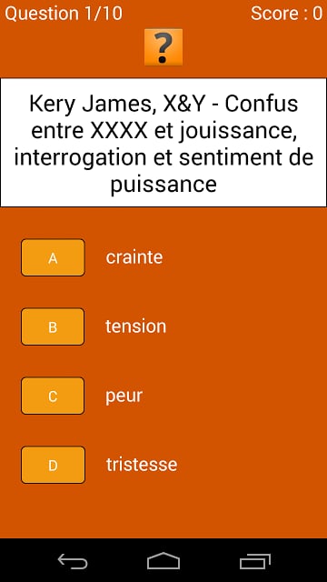 Quiz du Rap Fr截图1