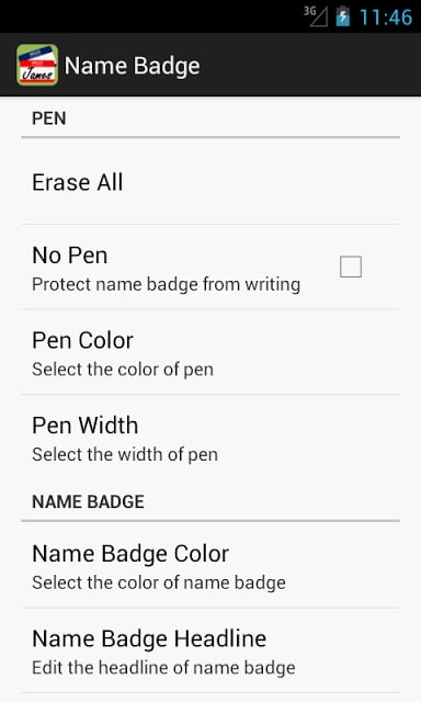 Name Badge截图4