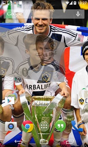 3d David Beckham LiveWallpaper截图1