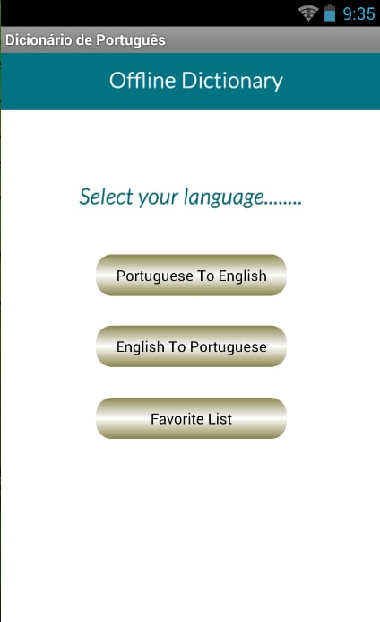 Portuguese Eng Dic截图2