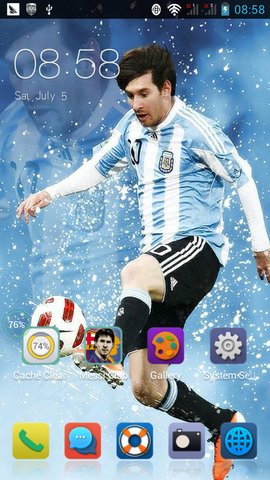 Messi Theme CLauncher截图4