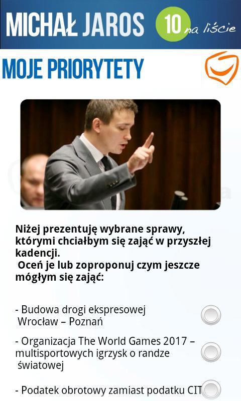 M&oacute;j Poseł Michał Jaros截图4