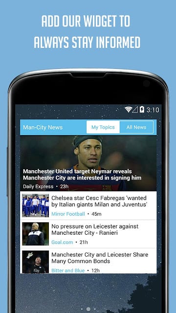 Unofficial Man City News截图3