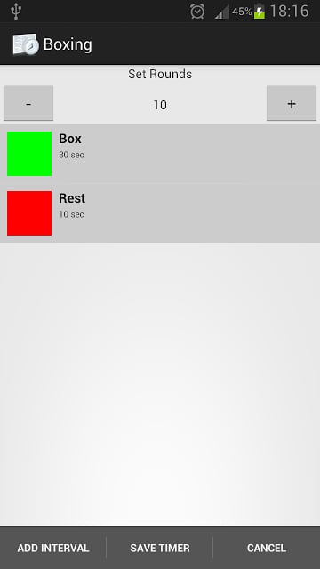 Ultimate Interval Timer截图4