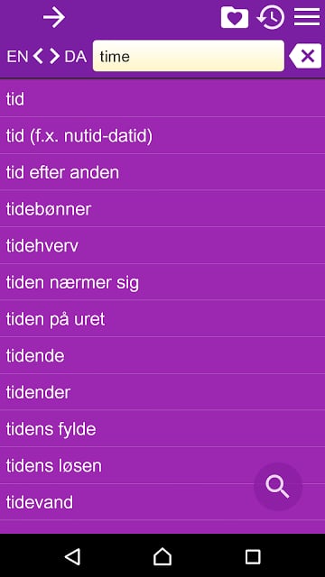 English Danish Dictionary Free截图9