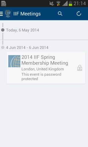 IIF Meetings截图1