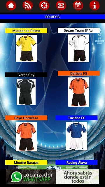 Barajas Futsal截图5