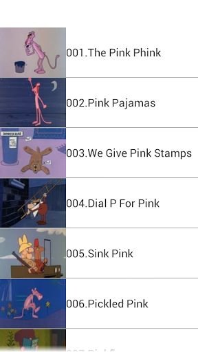 The Pink Panther cartoon video截图4