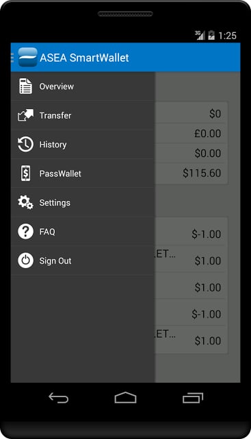 ASEA SmartWallet截图1