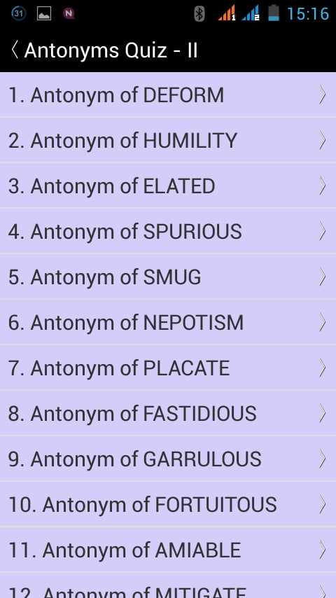 Antonyms Synonyms截图3