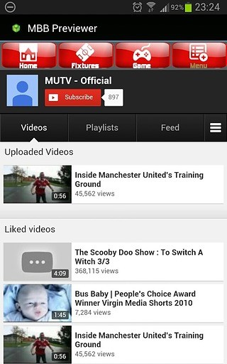 Man United FC Mobi截图4