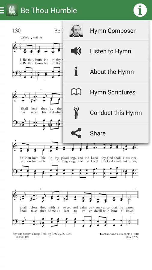 LDS Hymns HD+截图7