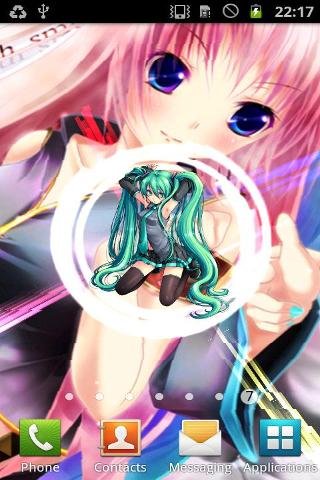 Hatsune Miku Free Live Wallpaper截图1