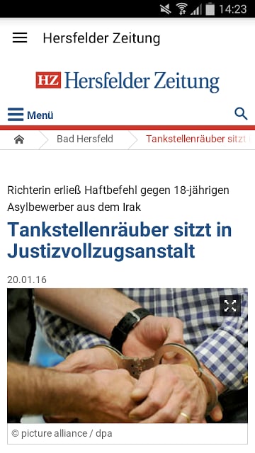 Hersfelder Zeitung截图8