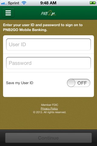 PNB2GO Mobile Banking截图2