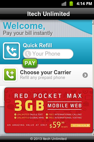 Prepaid Airtime Refill (FAST)截图7