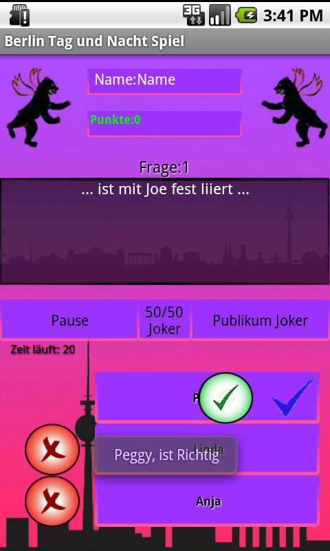 Berlin Tag und Nacht Spiel截图1