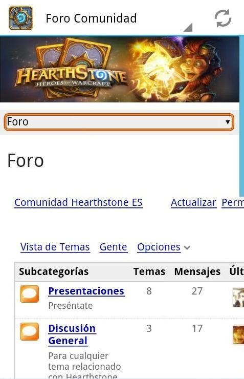 Comunidad Hearthstone截图2