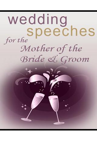 Wedding Speeches - Mother截图1