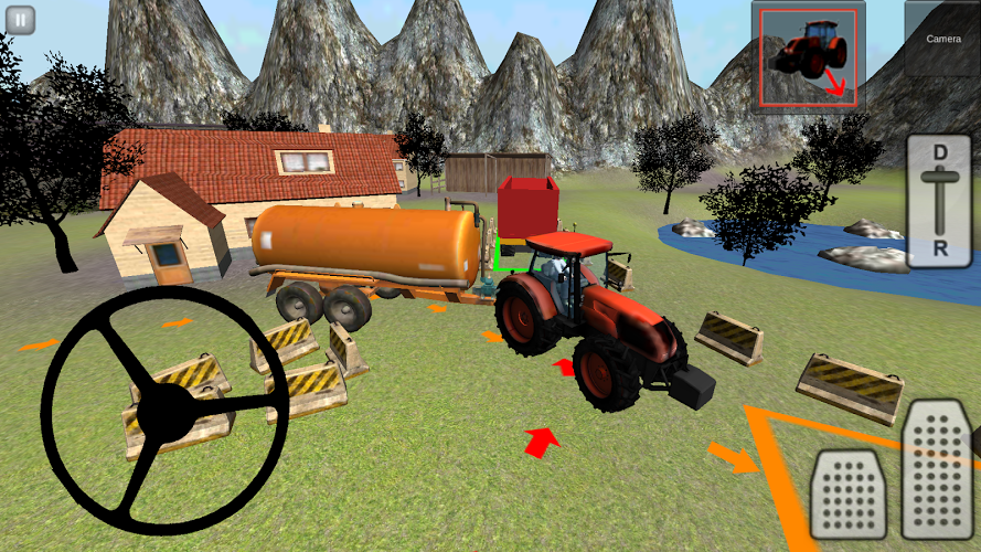 Farming 3D: Tractor Parking截图2