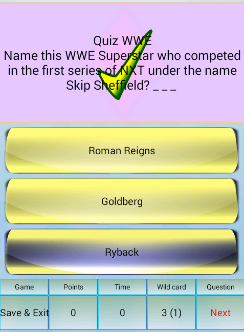 Quiz WWE截图1