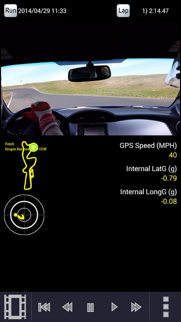 CMS Lap Timer (GPS Laptimer)截图11