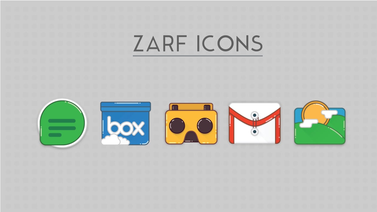 Zarf icons图标包截图3