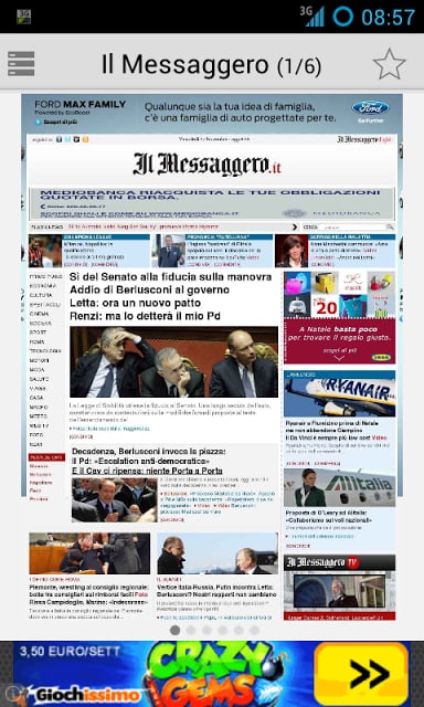 Webnews: giornali web截图2