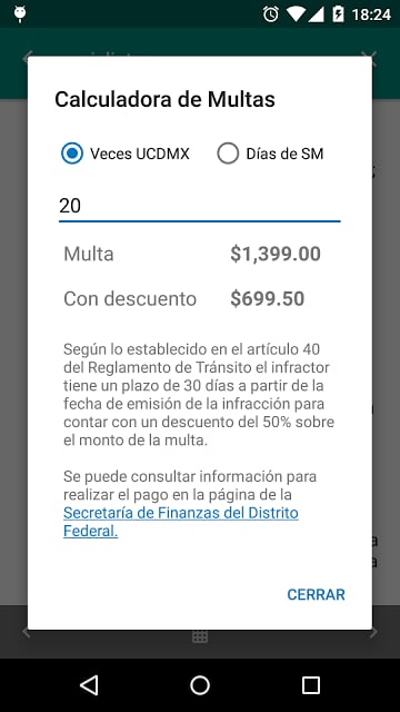 Reglamento de tránsito del DF截图1